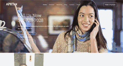Desktop Screenshot of apktax.com